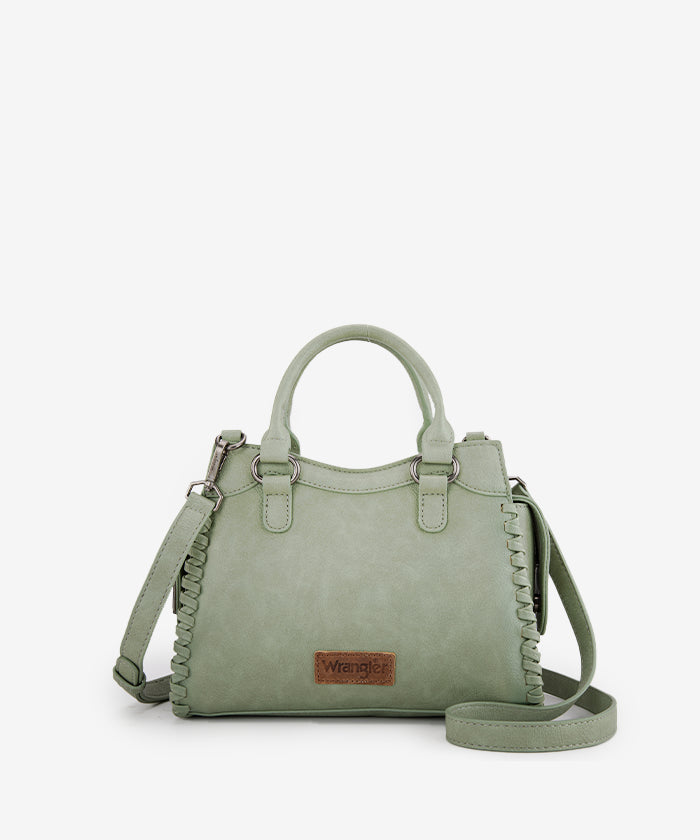 Wrangler Braided Tote Bag for Women - Stylish & Durable Woven Handbag - Perfect for Shopping, Beach, Work & Travel Accessories
