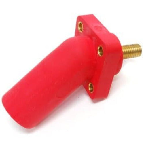Marinco 400A 45 Degree Panel Mount Terminal Block - 2/0 4/0 AWG Marine Grade Electrical Connector for Boat, RV & Industrial Power Distribution
