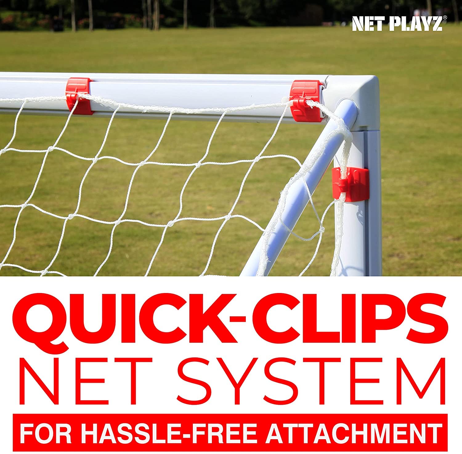 High-Strength Backyard Soccer Goals for Kids & Teens - Weatherproof Fast Setup Soccer Net - Perfect for Youth Training, Birthday Gifts & Outdoor Family Fun