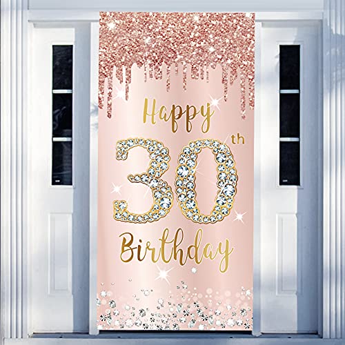 Pink Rose Gold 30th