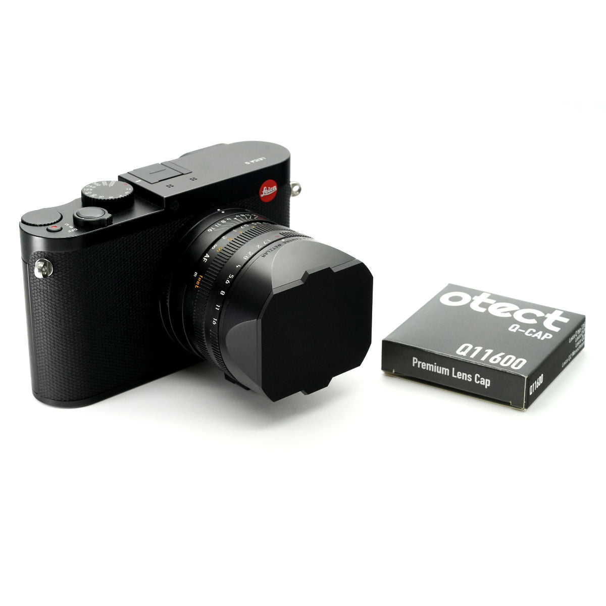 Otect Q Cap - Premium Lens Cover for Leica Q, Q-P, Q2, Q2 Mono & Q3 Cameras | Durable Protection for Travel & Outdoor Photography