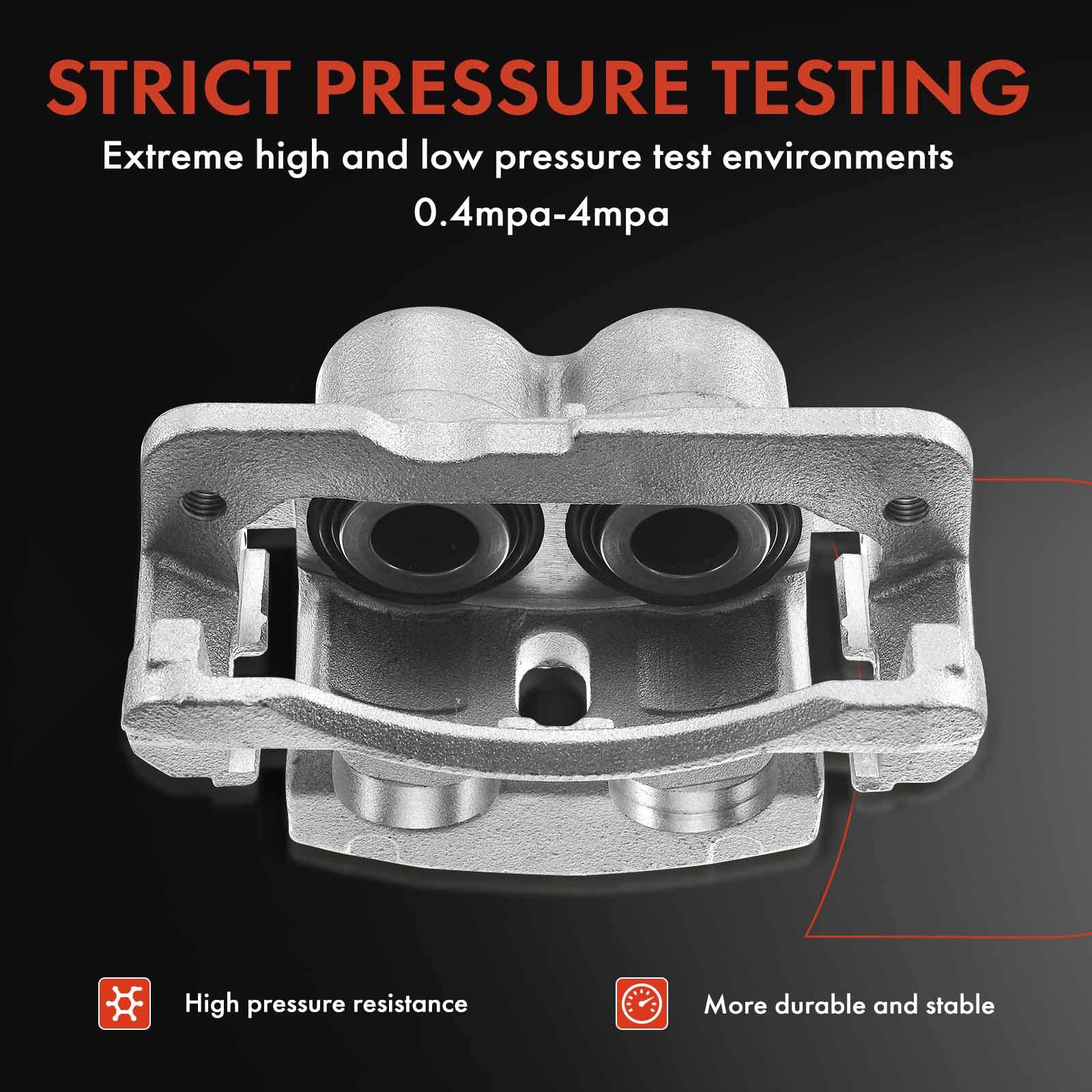 Premium Disc Brake Caliper Assembly with Bracket - Compatible with Ford F-150 2004 (Front Driver & Passenger Side) - 2-Piece Set - Perfect for Smooth Braking & Vehicle Safety Maintenance