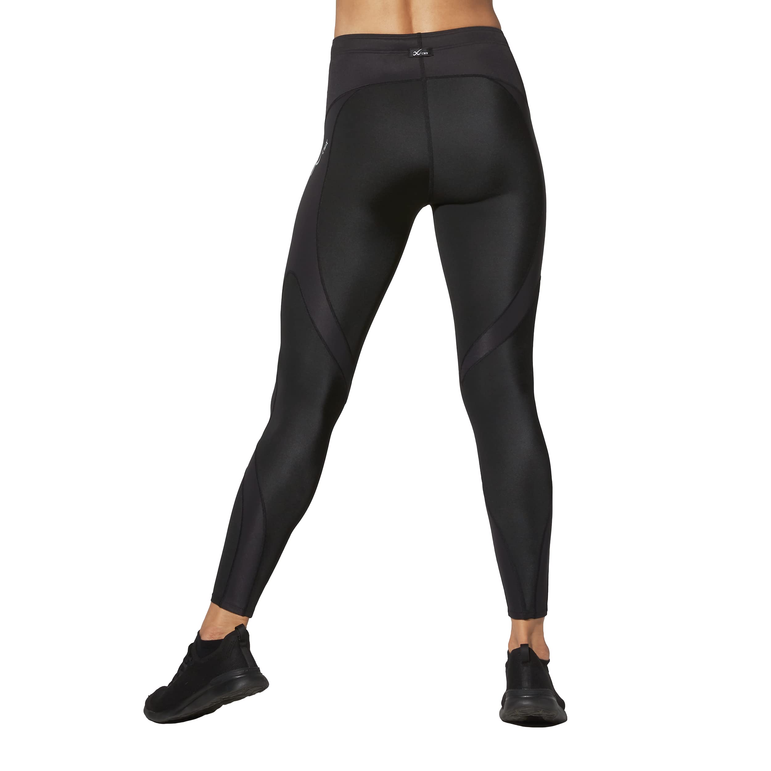 CW-X Women's Stabilyx Joint Support Compression Tight - Running & Recovery Leggings for Women with Targeted Muscle Support - Perfect for Marathon Training, Gym Workouts & Post-Exercise Recovery