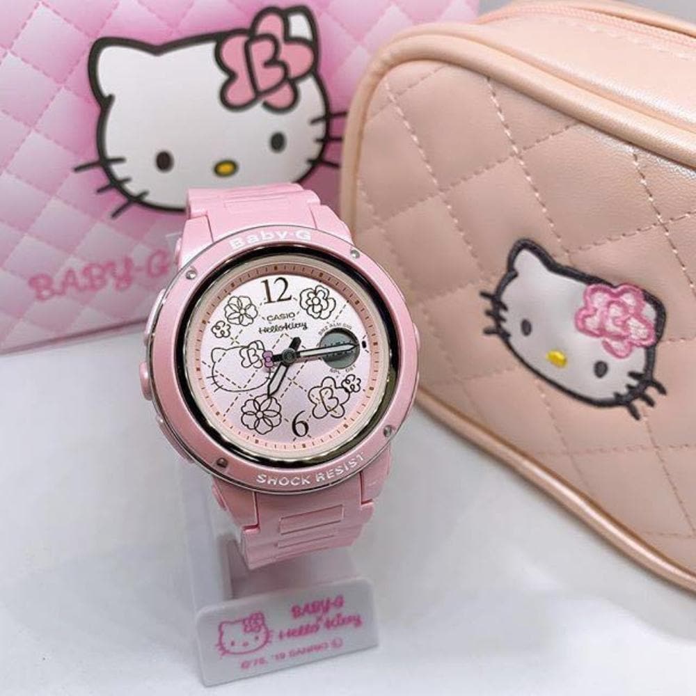 CASIO BABY-G BGA-150KT-4BDR Hello Kitty Women's Digital Sport Watch - Stylish & Durable for Workouts, Running & Everyday Wear