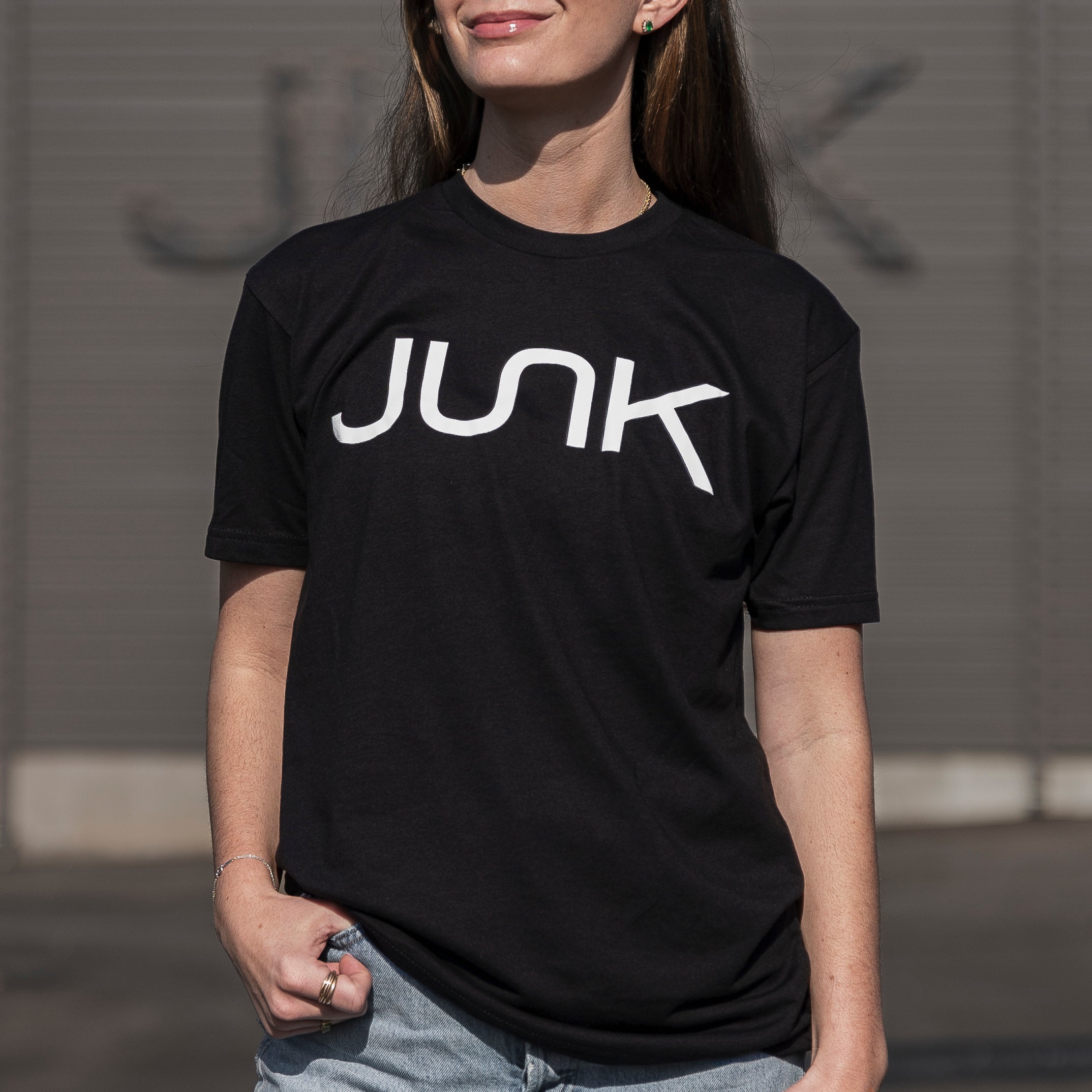 JUNK Tri Blend Royal Tee - Premium Soft Cotton T-Shirt for Men & Women | Comfortable Casual Wear for Everyday, Gym, and Street Style