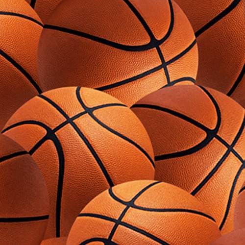 Three Rooker Basketball Necktie for Men - Stylish Sports Tie for Basketball Fans, Office Wear, and Game Day Outfits