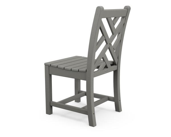 Polywood Chippendale Dining Side Chair - Weather-Resistant Outdoor/Indoor Furniture - Perfect for Patio, Garden, Dining Room & Restaurant Use