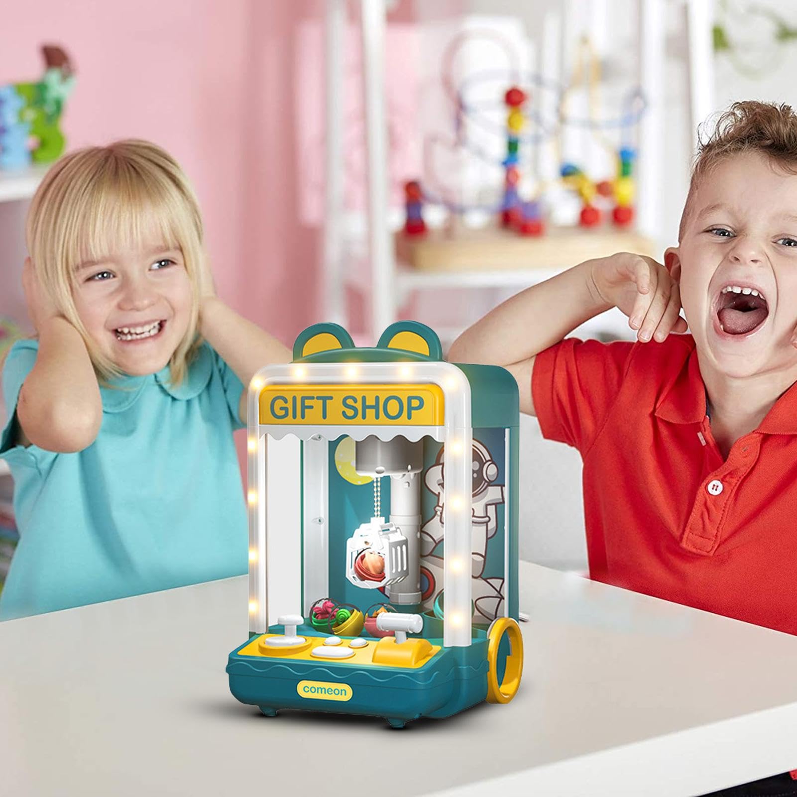 Quaeetyu Kids Claw Machine - Arcade Candy Grabber & Prize Dispenser Game for Children | Fun Birthday Party & Carnival Gift for Boys & Girls