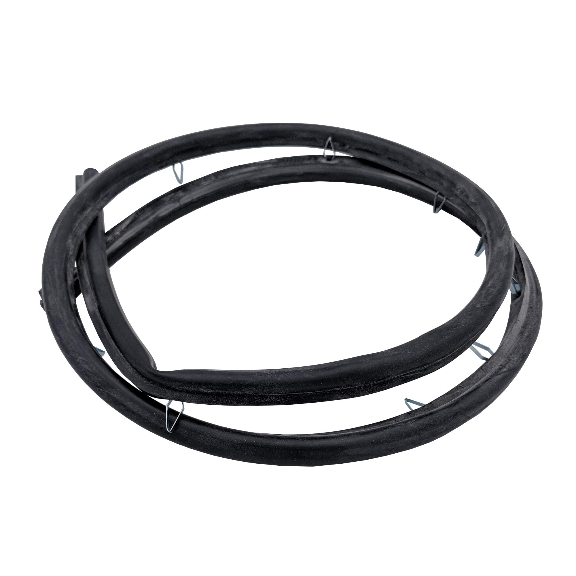 316239700 833130 Range Oven Door Seal Gasket Replacement - 50.5 Inches with 12 Clips - Exact Fit for Specific Models (Not Universal) - Perfect for Kitchen Appliance Repair & Maintenance