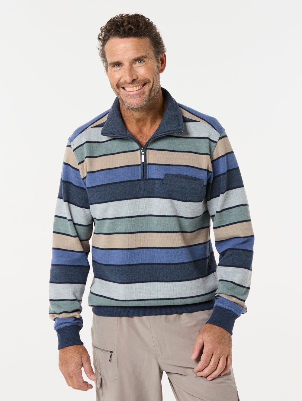Kanyon French Rib Half Zip Sweater - Women's Casual Pullover Knit Top for Fall & Winter | Perfect for Office, Travel & Outdoor Activities