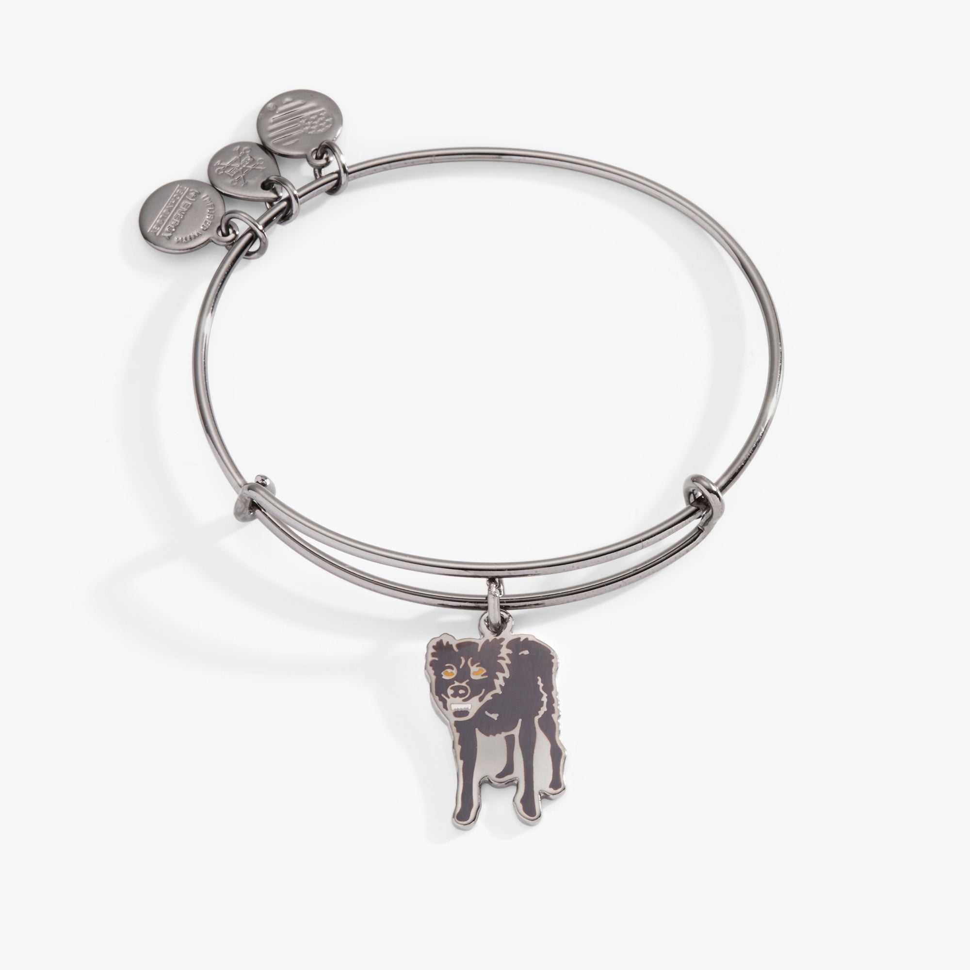 Harry Potter™ Sirius Black Charm Bangle Bracelet - Official Wizarding World Jewelry for Fans, Cosplay & Gift Giving - Perfect for Potterheads, Halloween Costumes & Movie Marathons