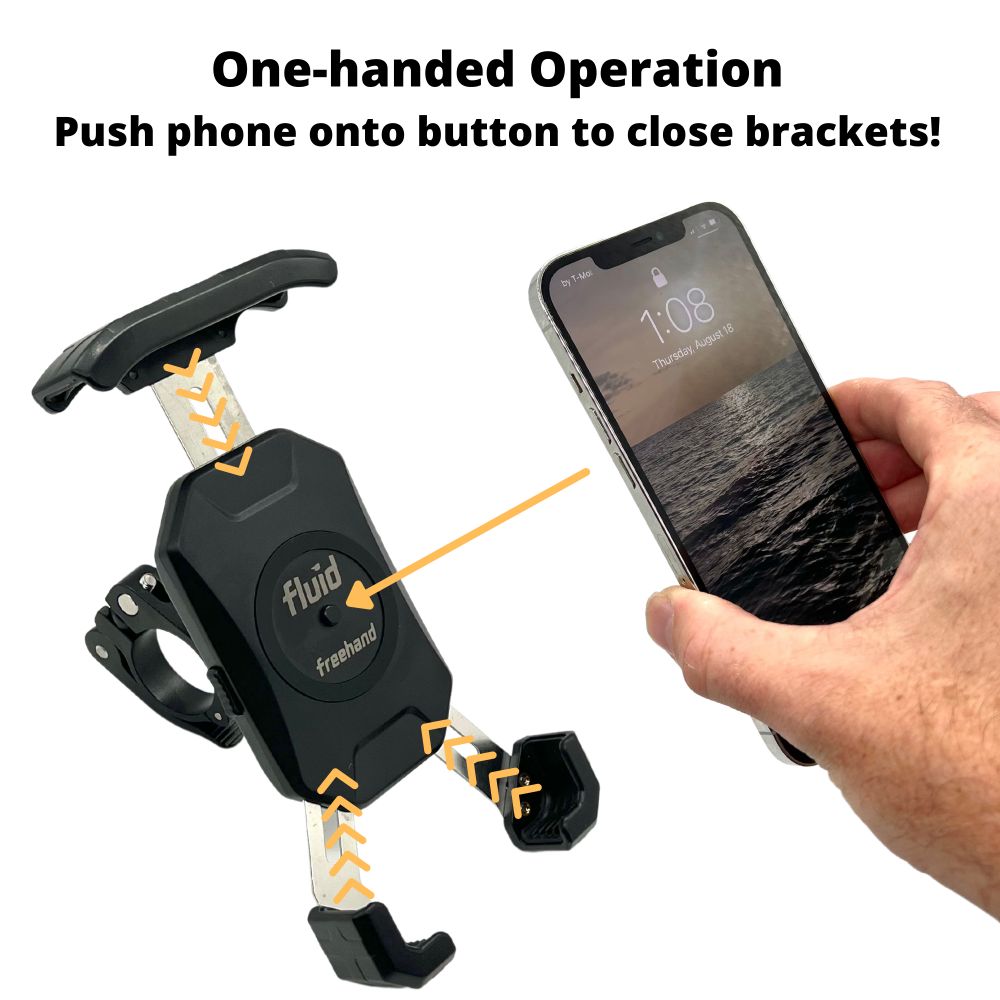 FreeHand Phone Holder - Adjustable Hands-Free Stand for iPhone, Samsung & Smartphones - Perfect for Watching Videos, Video Calls & Cooking