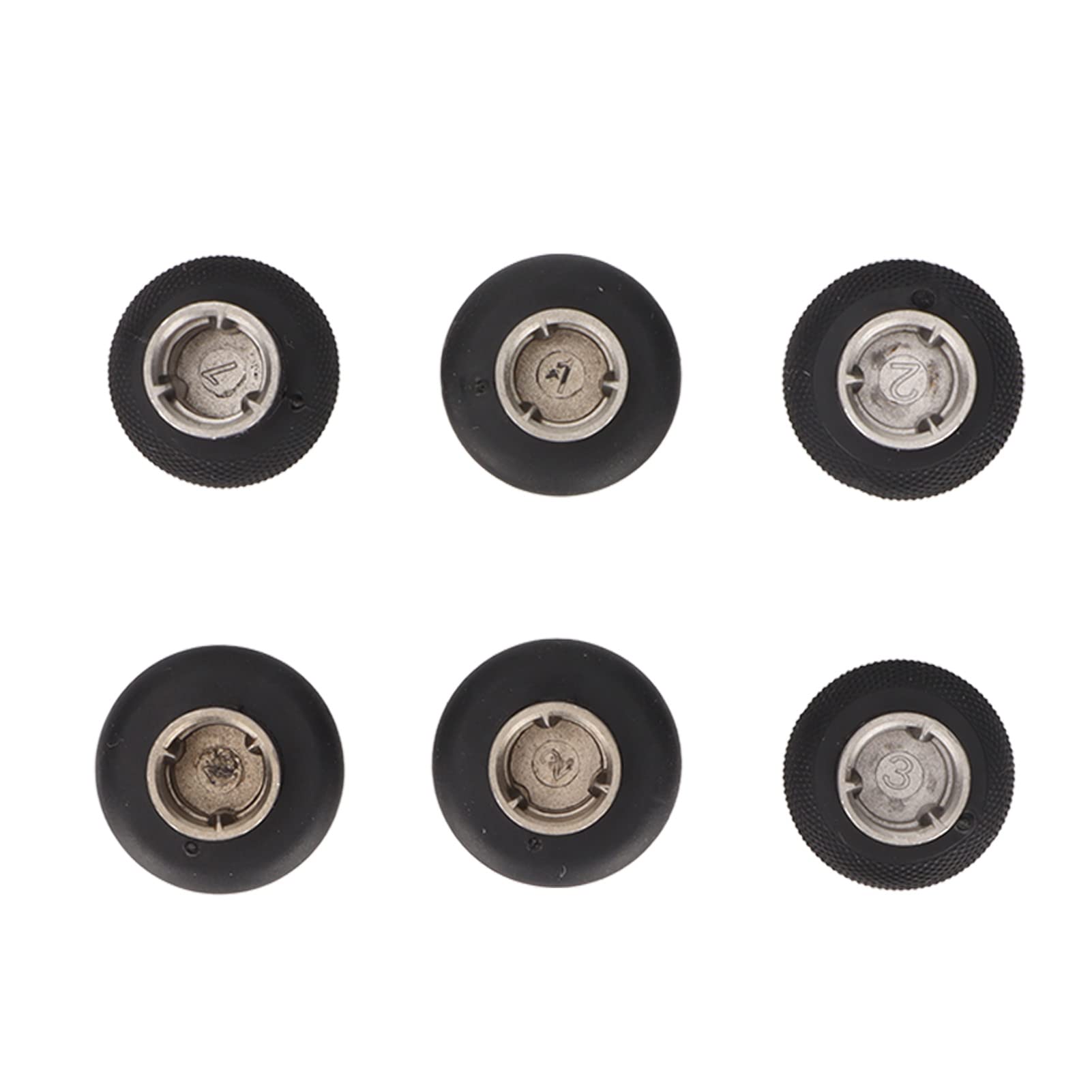 Premium 6-in-1 Metal Replacement Joysticks for Xbox One Elite Controller Series 2 - Interchangeable Thumbsticks with Enhanced Grip for Precision Gaming - Perfect for FPS, Racing & Competitive Play
