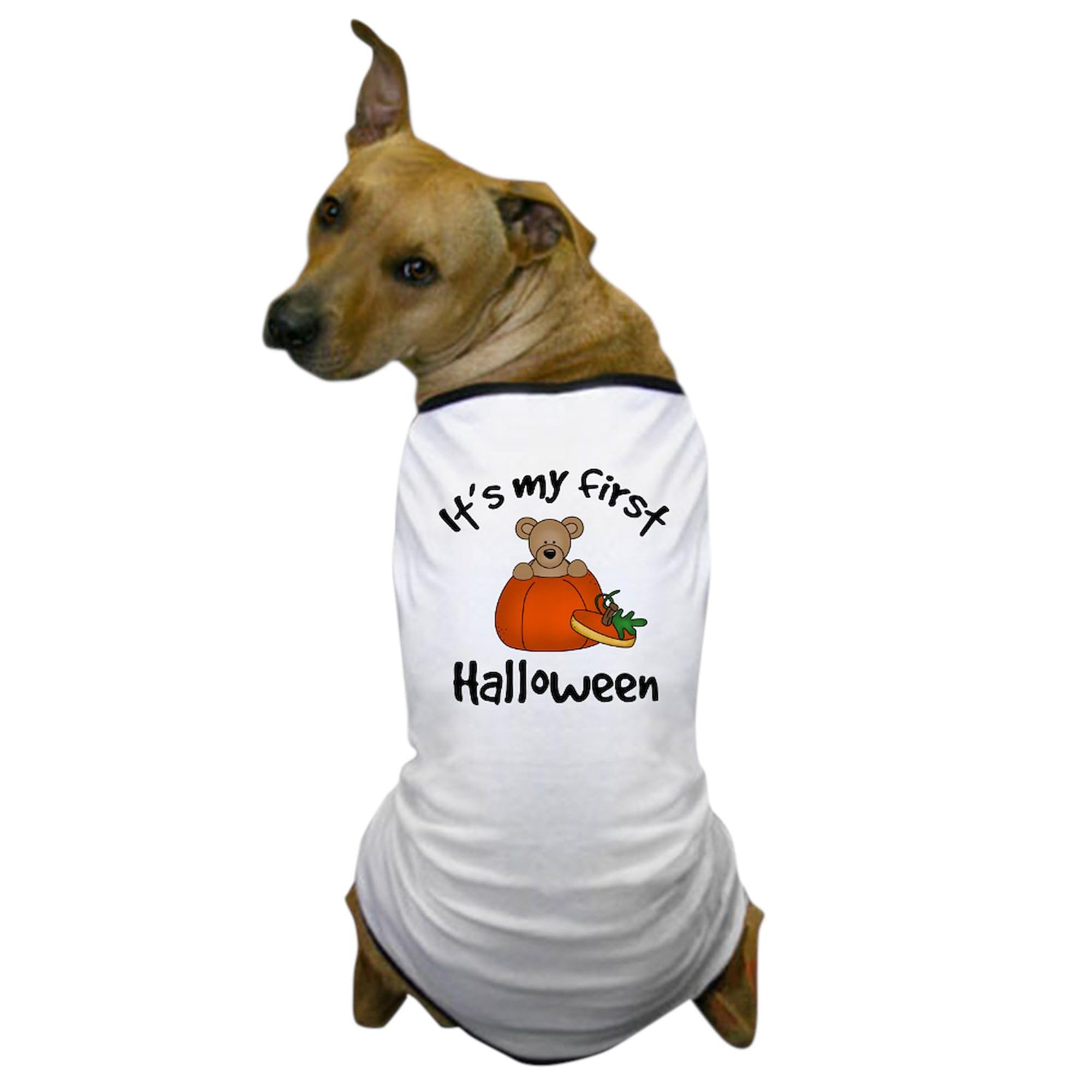 Baby's 1st Halloween Dog T-Shirt - Funny Pet Costume for Small Dogs | Cute Halloween Outfit for Puppies & Dogs - Perfect for Halloween Parties & Photo Shoots