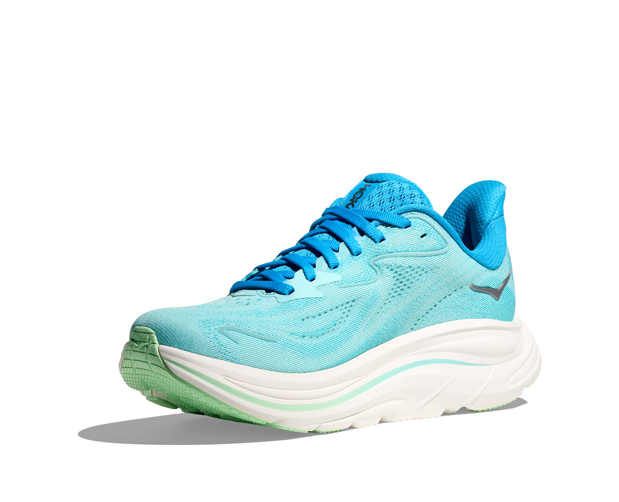 HOKA Women's Clifton 10 Running Shoes - Skyward Blue/Cielo Blue | Lightweight Cushioned Road Running Sneakers for Women | Perfect for Marathon Training, Jogging & Daily Wear