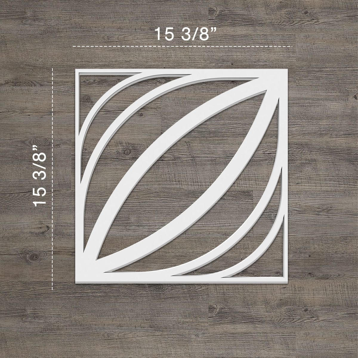 Otis Decorative Fretwork Wall Panels - Laser Cut Wooden Room Dividers & Decorative Screens for Home, Office, and Event Decor