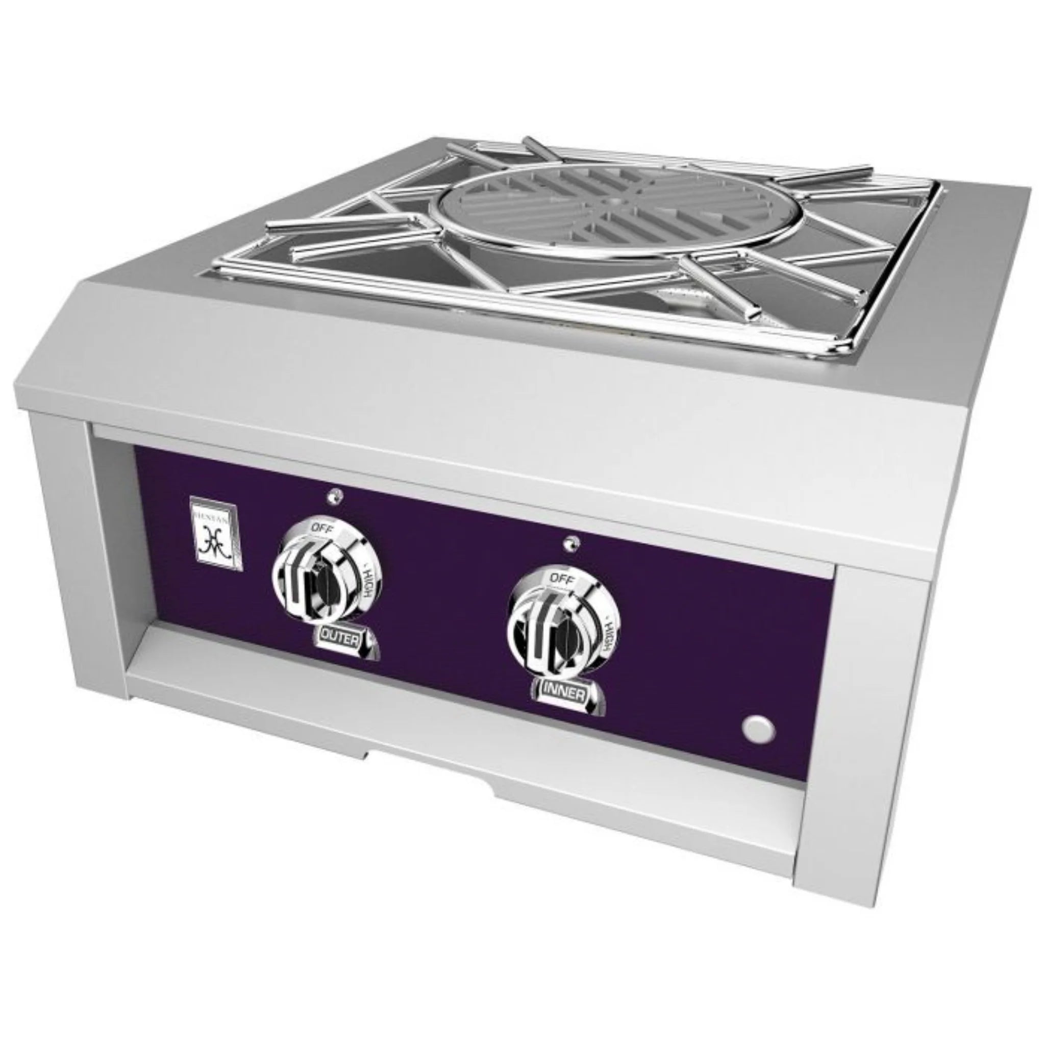 Hestan AGPB24 24-Inch Built-In Power Burner - High Performance Gas Cooktop for Professional Kitchens & Home Chefs