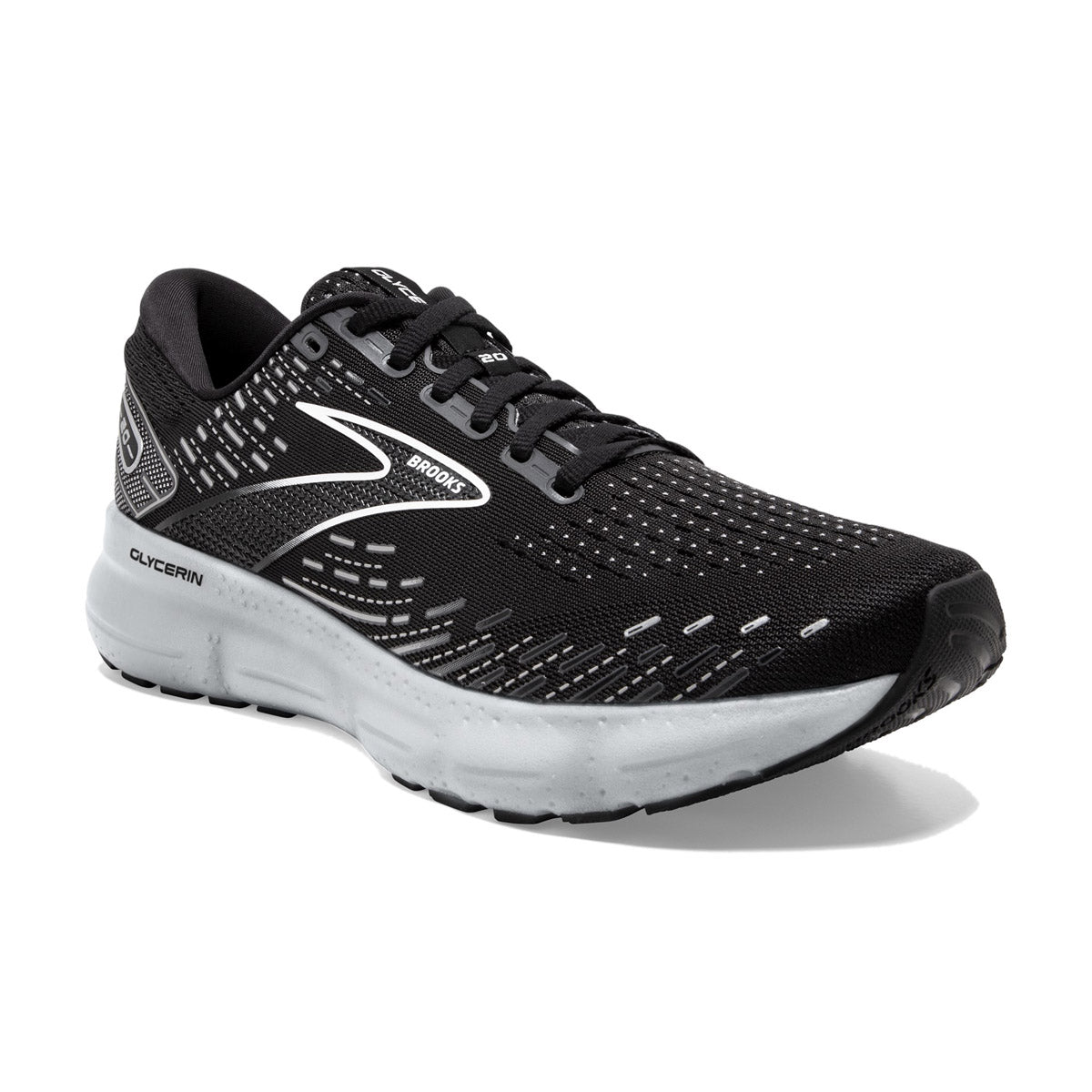 Men's Glycerin 20 Running Shoes - Lightweight Cushioned Sneakers for Men - Perfect for Jogging, Gym Workouts & Daily Wear