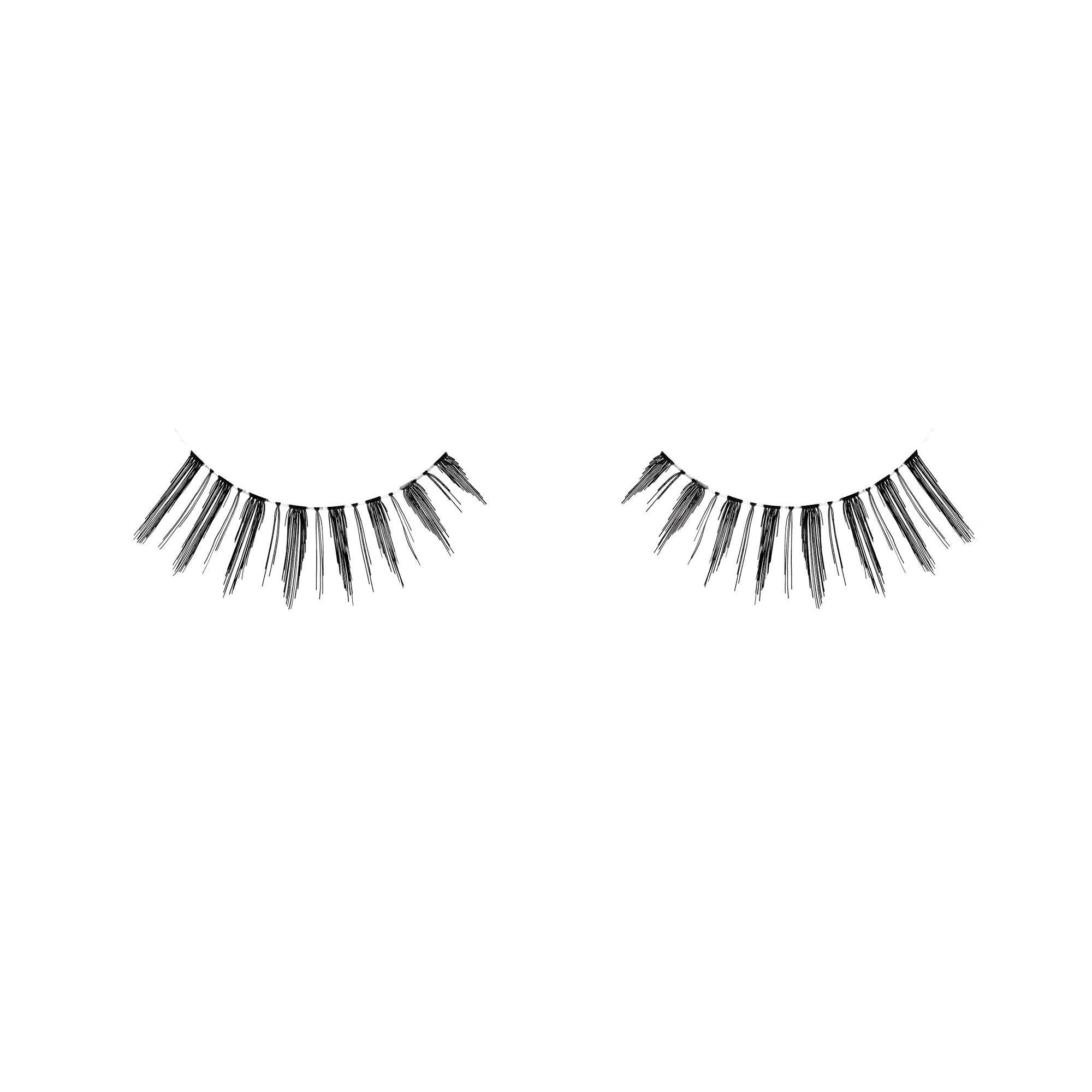 Ardell Invisibands Pixies Demi Wispies False Eyelashes - Black | Natural Looking Fluttery Lashes for Everyday Wear & Special Occasions