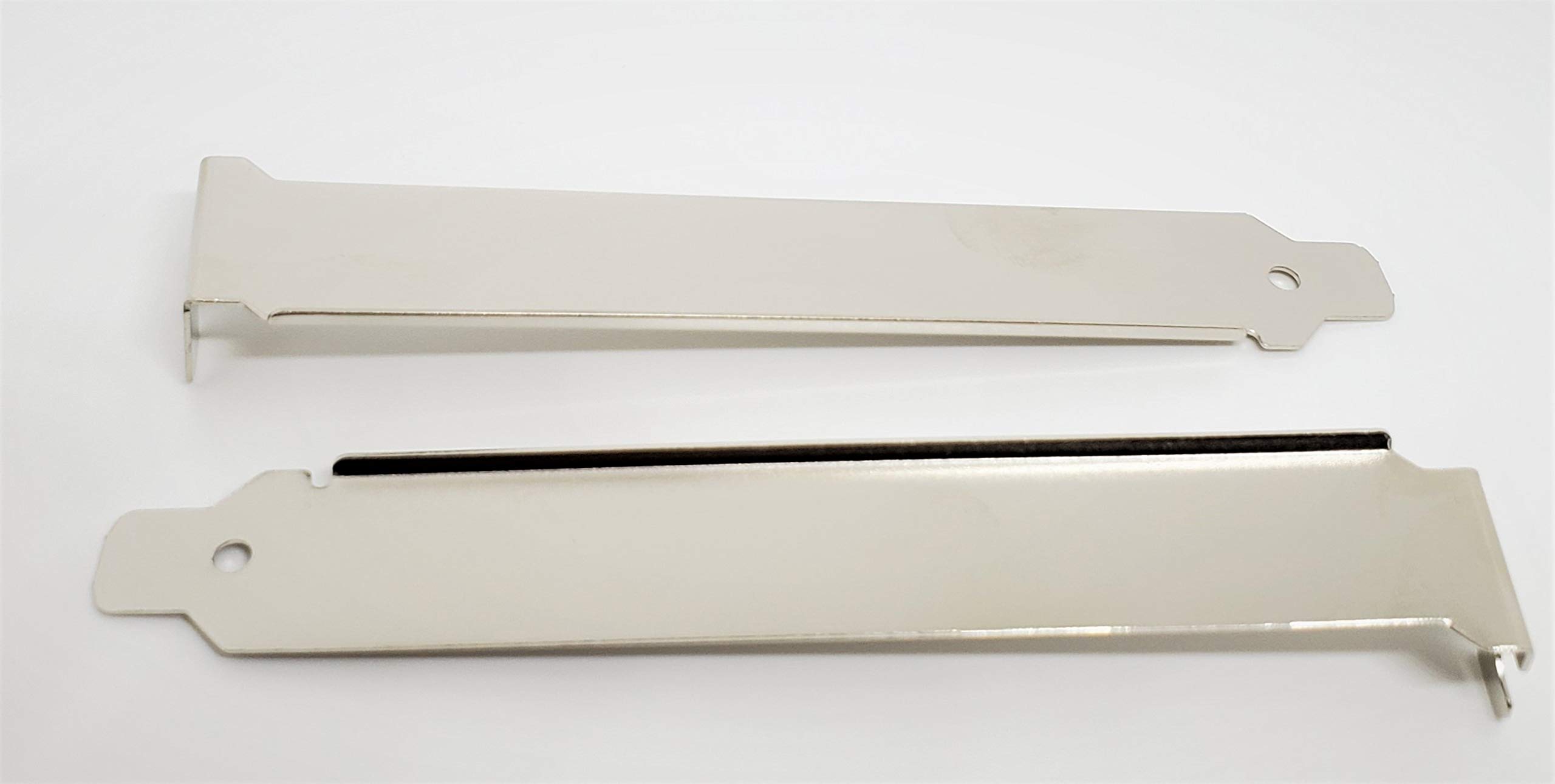 25-Pack Stainless Steel PC Back Slot Covers - Blank PCI Brackets for Computer Cases - Perfect for PC Builds, Server Racks & Electronics Enclosures