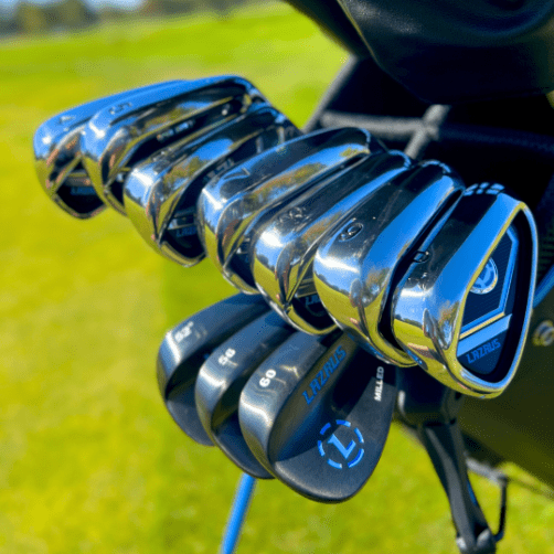 Lazrus Golf Wedge & Iron Set (4-PW, Right/Left Hand) - Premium Golf Clubs for Men & Women | Perfect for Driving Range, Course Play & Practice Sessions