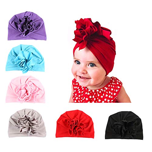 6pcs Baby Head Wraps