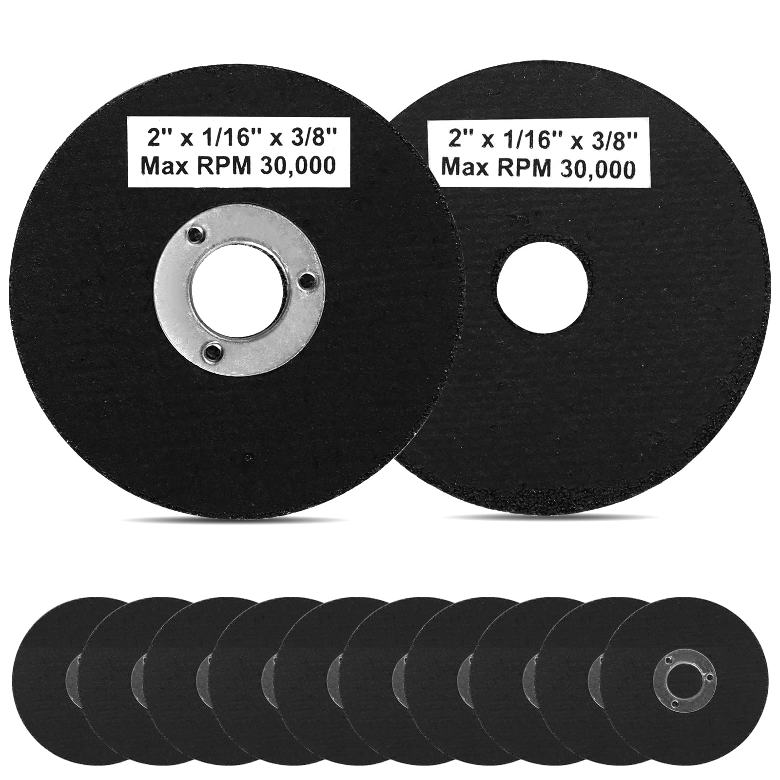 10 Pack 2 Inch Metal Cutting Discs - 2