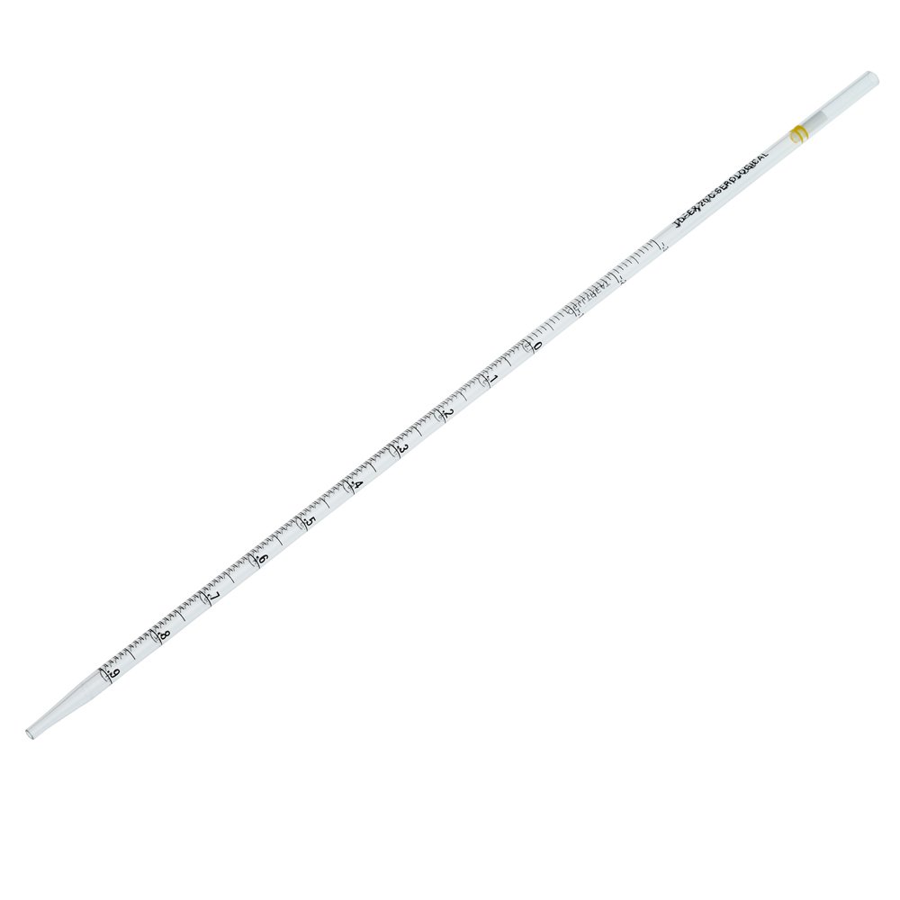 Sterile 1mL Clear Pipettes - Individually Wrapped in Paper/Plastic - 100 per Bag (Pack of 500) - Perfect for Laboratory, Medical Research & Scientific Experiments