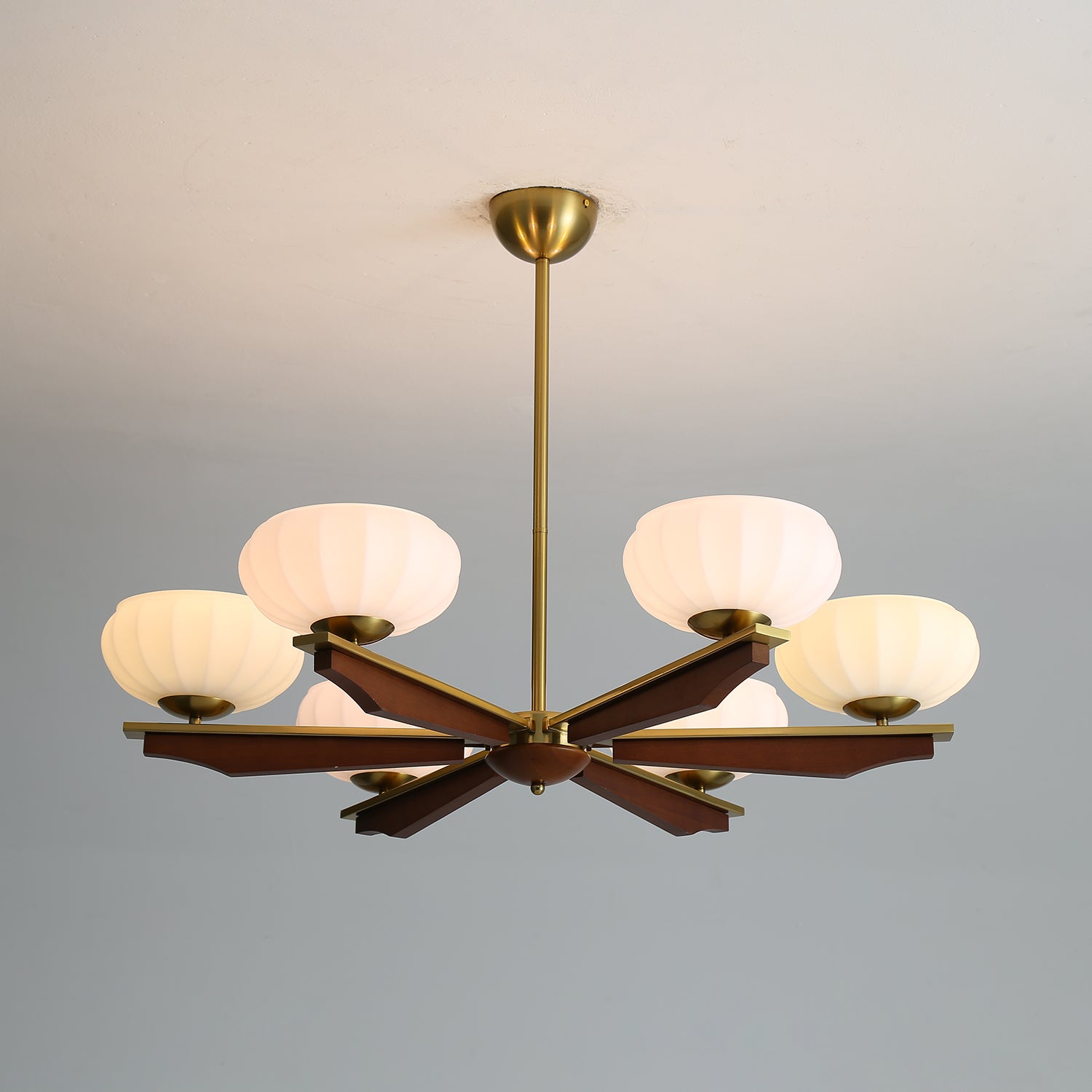 Elegant Imperium Chandelier - Modern Crystal Ceiling Light Fixture for Dining Room, Living Room & Bedroom | Perfect for Home Decor & Wedding Venues