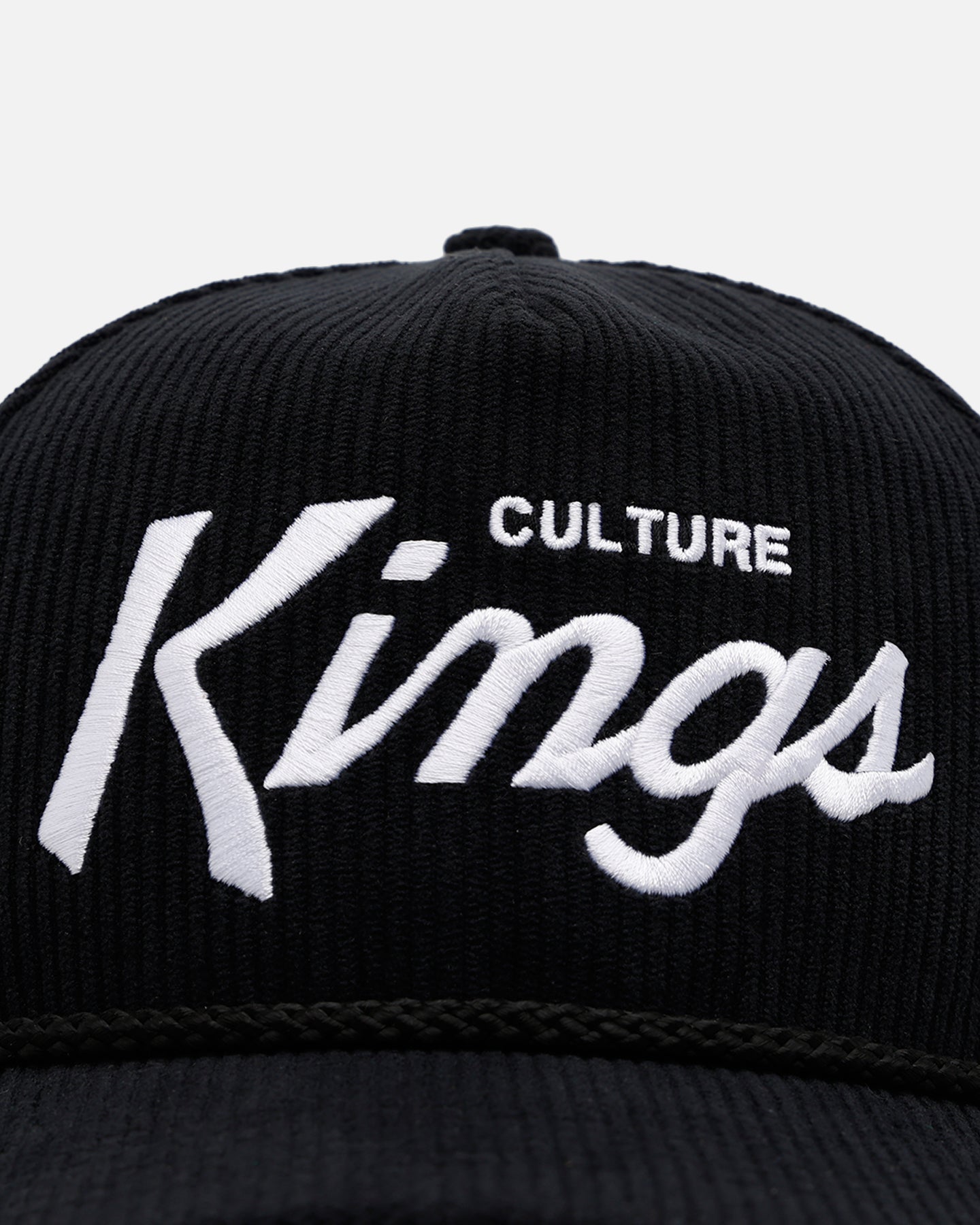 47 Brand Culture Kings Crossrope 'Culture Kings Script' Snapback Hat - Black Adjustable Baseball Cap for Men & Women - Perfect for Streetwear, Hip Hop Fashion & Urban Lifestyle