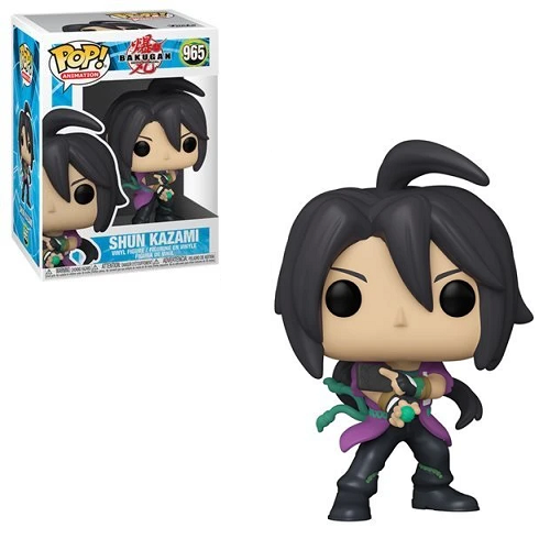 Funko Pop! BAKUGAN: Shun Kazami #965 Collectible Vinyl Figure - Anime Action Toy for Fans & Collectors - Perfect for Display, Gifts, and Anime Decor