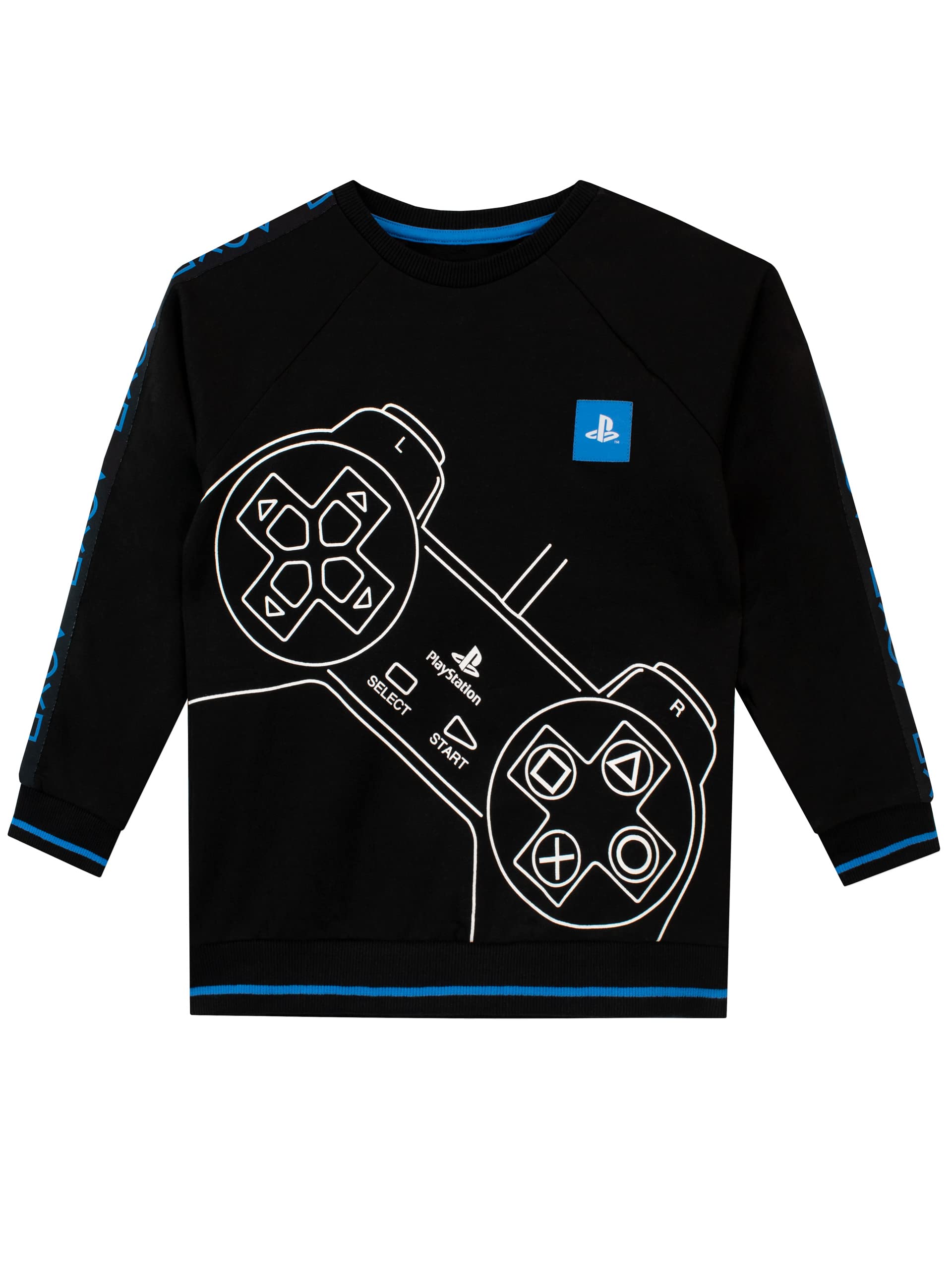 PlayStation Boys' Sweatshirt - Official Gaming Hoodie for Kids & Teens - Perfect for Gaming, School & Casual Wear