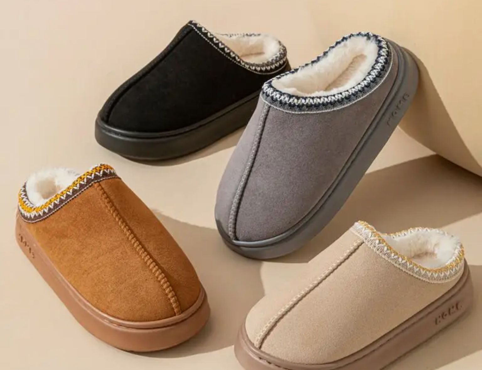 Premium Faux Fur Slippers for Women - Cozy Winter Indoor House Shoes - Perfect for Lounging, Relaxing & Keeping Feet Warm at Home