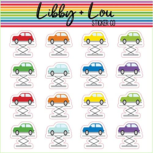 Car Maintenance Planner Sticker - Organize Vehicle Care | Libby & Lou