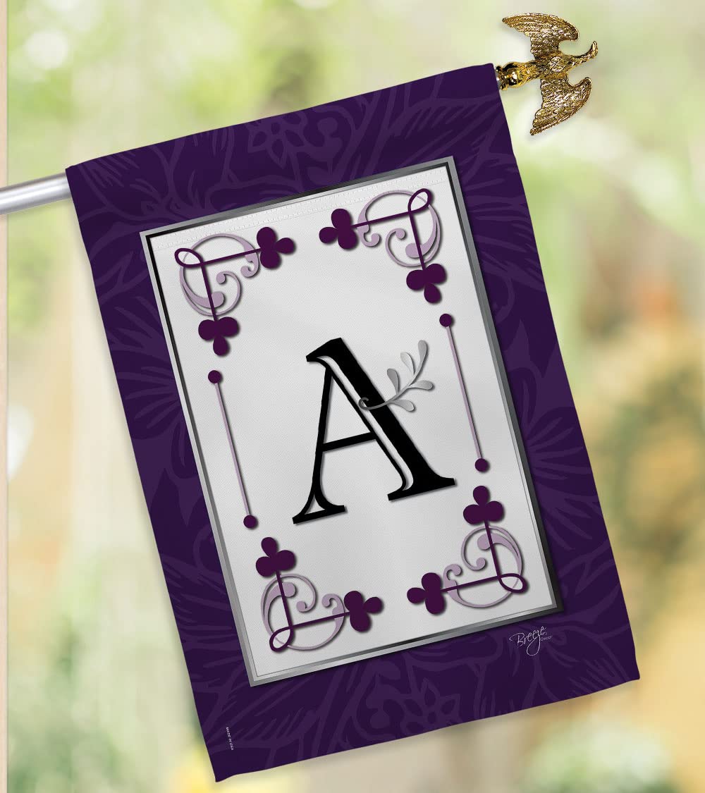 Classic A Initial House Flag Set - 28