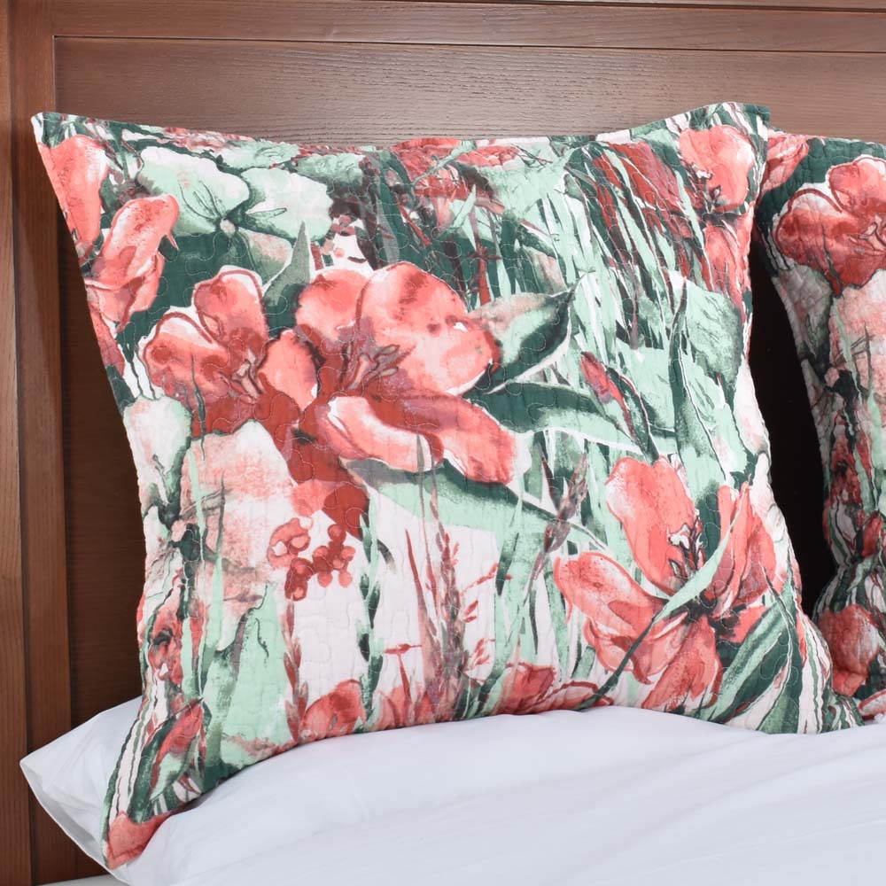 Premium Chloe European Pillowcase Set - 100% Cotton Luxury Bedding for Home & Hotel Use - Elegant Home Decor & Comfortable Sleep Accessory (Perfect for Master Bedrooms, Guest Rooms & Airbnb Stays)