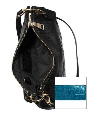 Coach Embossed Horse & Carriage Charley Leather Top Handle Crossbody Bag - Stylish Women's Shoulder Purse for Work, Travel & Everyday Use
