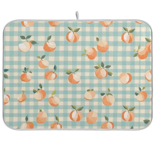 Peaches Plaid Vacation Style Blue01