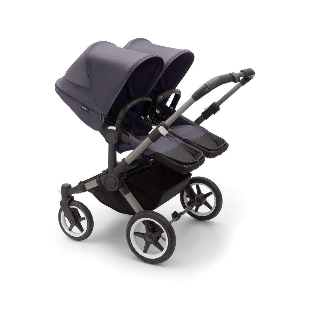 Bugaboo Donkey 5 Duo Complete Stroller - Premium Twin Baby Stroller with Reversible Seats | Perfect for City Walks, Travel & Everyday Use with Toddlers
