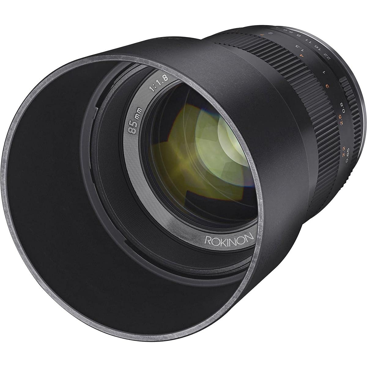 Rokinon 85mm f/1.8 Manual Focus Lens for Sony E Mount Nex Series Cameras - Black | Portrait & Low Light Photography