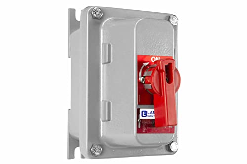 15A Explosion Proof Disconnect Switch - Class I II III Hazardous Locations - 600V 3-Pole Safety Switch for Industrial Use - Perfect for Oil Refineries, Chemical Plants & Hazardous Work Environments