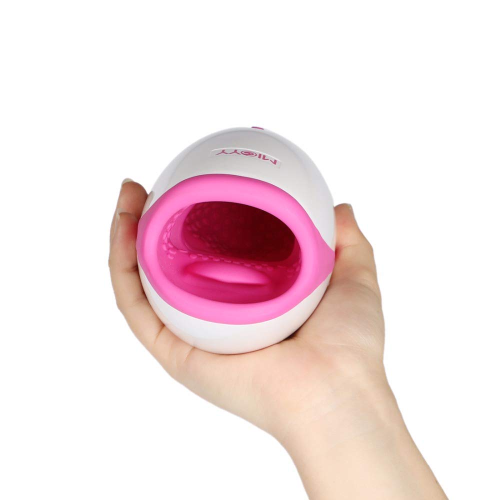 Premium Automatic Electric Male Sucker - Intelligent Heat, Lick, Knead & Deep Throat Oral Cup - Sexy Pink Adult Toy for Solo Pleasure & Couples Play - Enhance Intimacy & Sensual Exploration