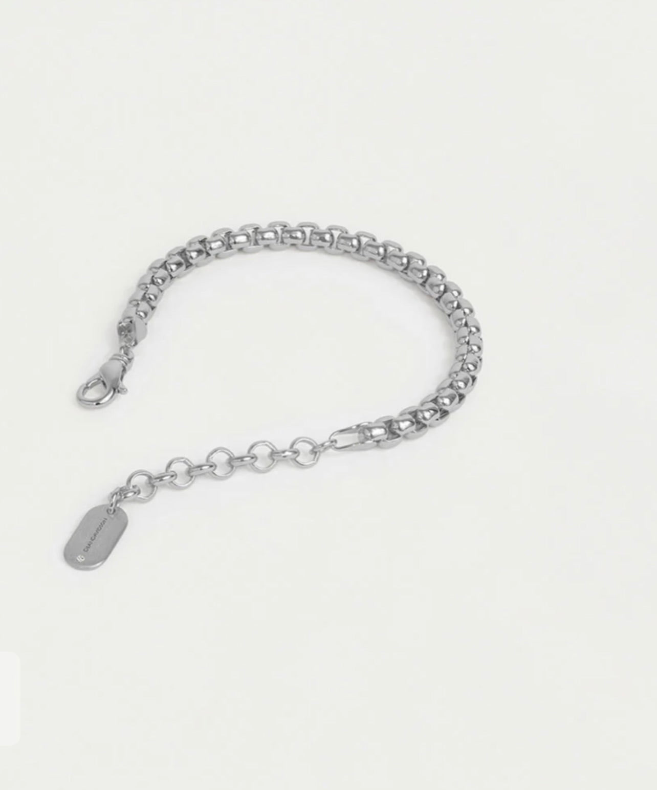 Tokyo Chain Bracelet in Silver - Elegant Adjustable Sterling Silver Jewelry for Women, Perfect for Daily Wear, Parties & Gifts