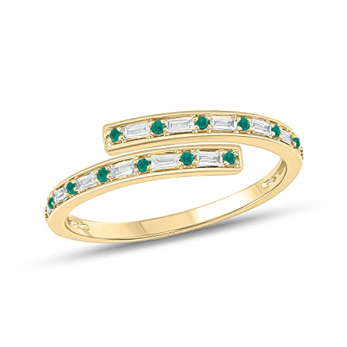 Yellow Gold - Emerald