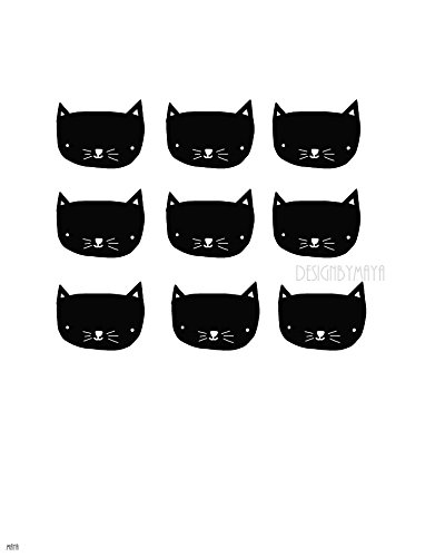 Modern Black and White Nursery Wall Art - Scandinavian Minimalist Baby Room Decor, Children's Art Prints - Perfect for Newborn Visual Stimulation & Nursery Aesthetic