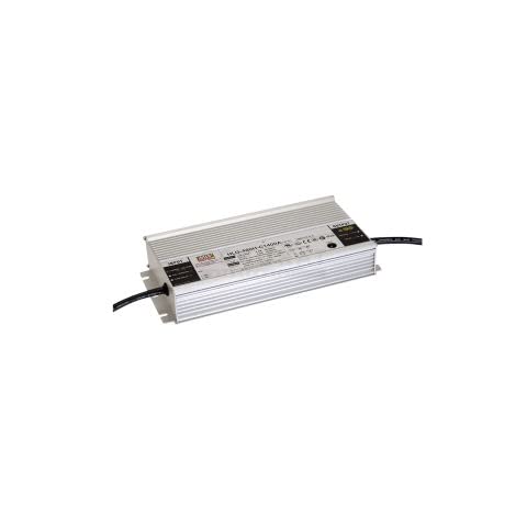 MEAN WELL HLG-480H-C2100A 480W LED Driver Module - 120-277V AC Input, 2100mA 114-229V DC Output - for LED Lighting, Commercial & Industrial Applications, Grow Lights, and Outdoor Illumination