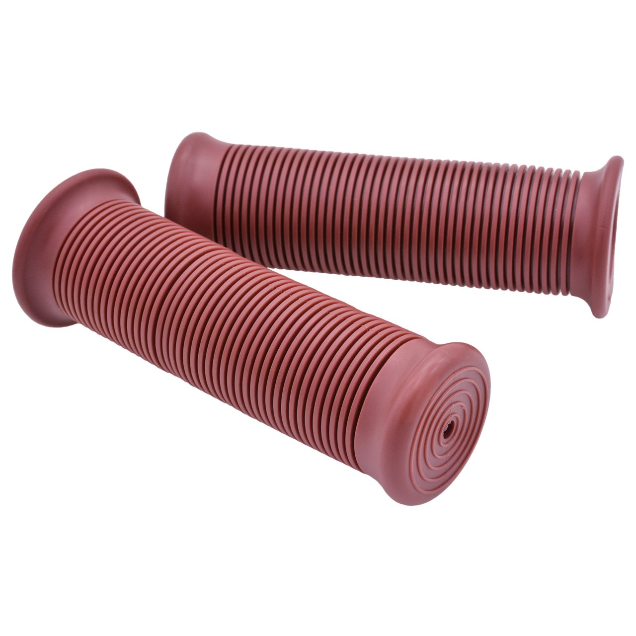 KATUR Motorcycle Handlebar Grips - Non-Slip Rubber Open End Thruster Grip (7/8