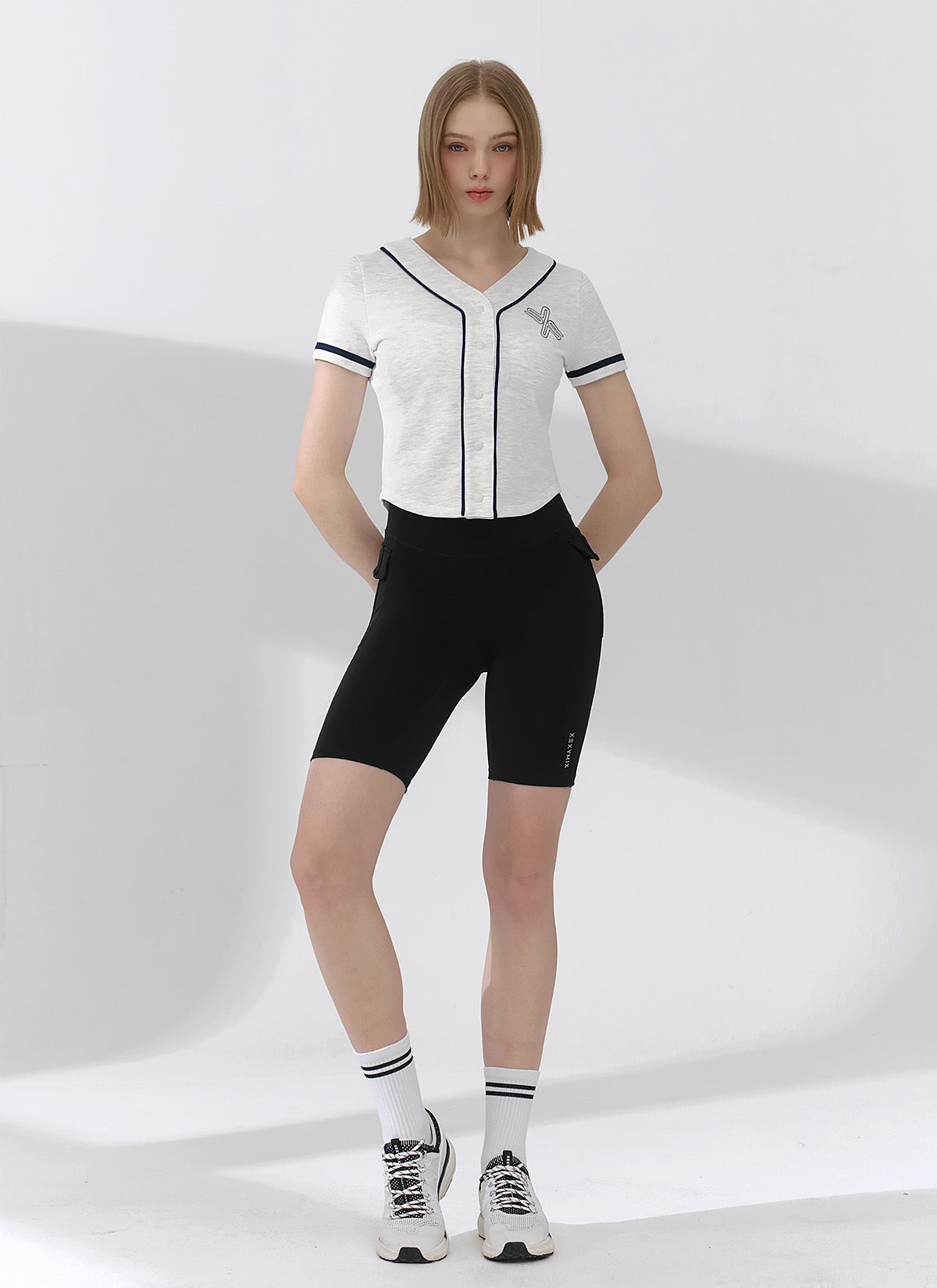 Color Block Varsity Crop Cardigan for Women - Trendy Casual Wear for College, Outfits & Layering