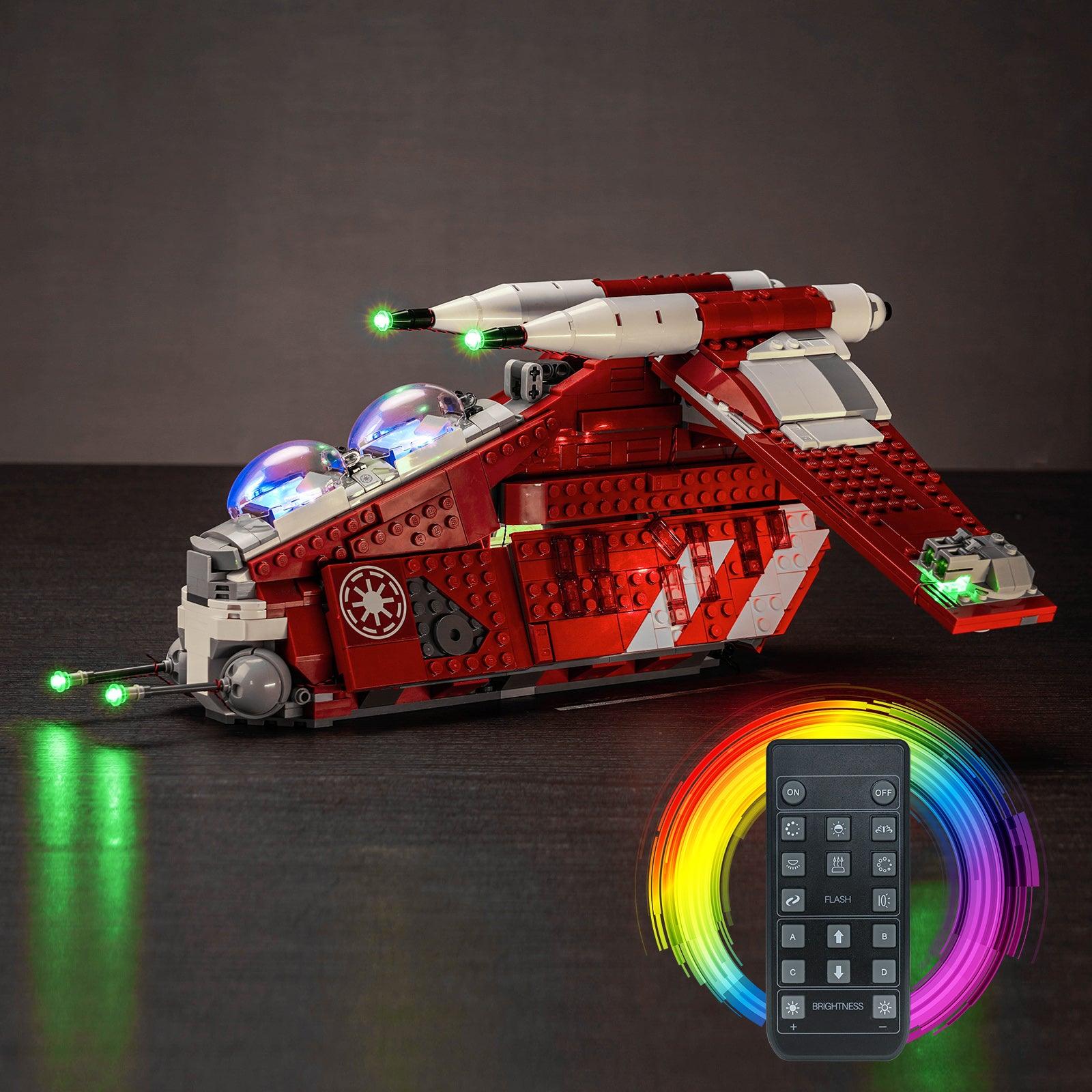 Best Light Kit for LEGO Star Wars New Coruscant Guard Gunship 75354 - DIY Lighting Set for LEGO Models - Perfect for Display & Nighttime Play