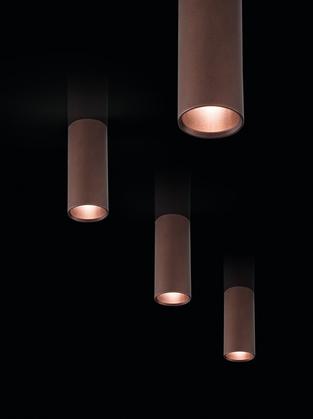 A-Tube Medium Ceiling Light Fixture - Modern LED Flush Mount for Bedroom, Kitchen, Hallway & Office Lighting